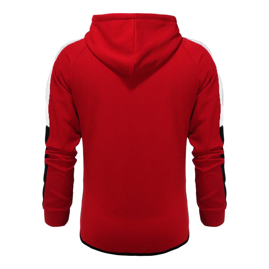 Мужской градиентный свитшот с принтом на молнии, комплекты топа и брюк, спортивный костюм, тренировочный костюм