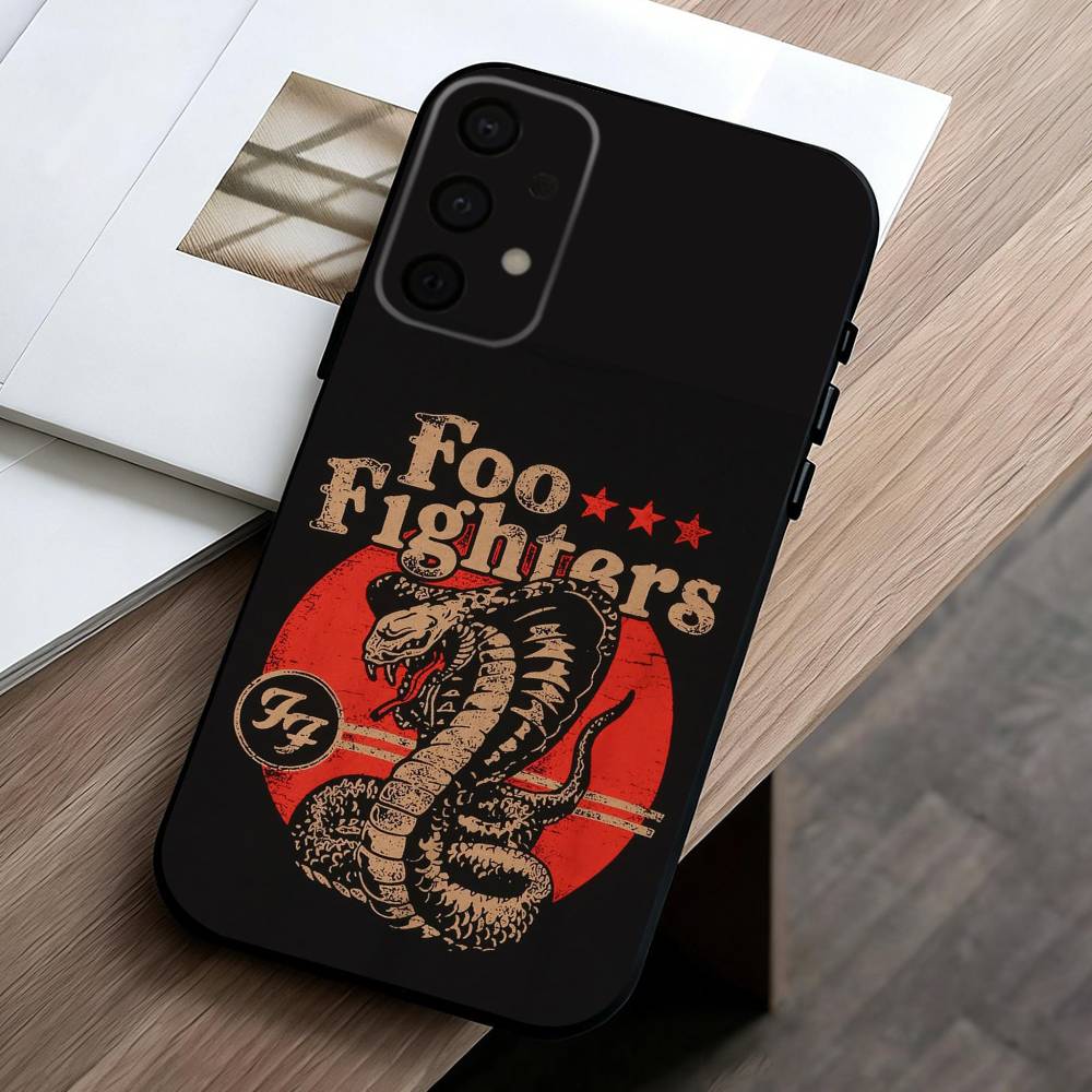 Высокооктановая группа Foo Fighters Чехол для телефона для Samsung Galaxy A73,A72,A71,A70,A53,A52,A51,Другие Мягкий черный корпус