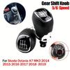 Car Modification Gear Shift Knob ABS Material 5/6 Speed Shift Handball Fit For Skoda Octavia A7 Car Accessories