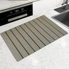 Diatom Ooze Bathroom Mat Anti-Slip Foldable Quick Water Absorbent Bathroom Rug Foldable