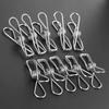 Stainless Steel Clips Clothes Pins Pegs Holders Clothing Clamps Sealing Clip Household Clothespin Hangers Sheet Set