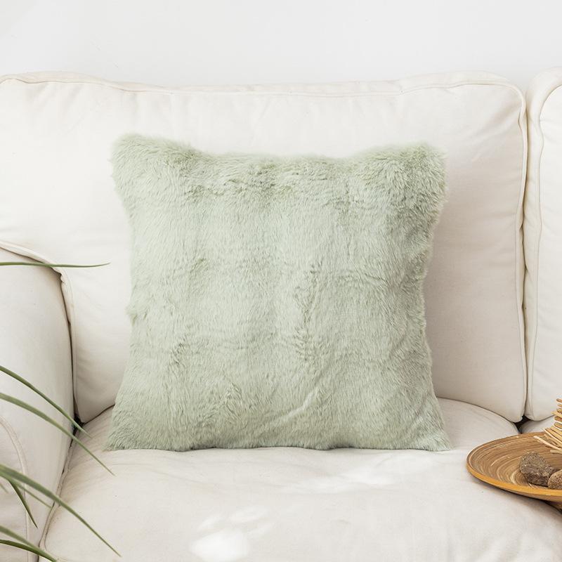 Твердый квадратный чехол для подушки, чехол для подушки 43x43 см, флокированная подушка для дивана, наволочка для сиденья, автомобильного кресла, домашний текстиль, декоративный