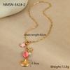 GEMCHIC Women's Ocean Style Summer Vacation Seashell Starfish Pendant Necklace Fashion Gold Chain