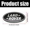 10.5cm Premium ABS Car Front Grille Rear Trunk Emblem Badge Replacement For Land Rover Range Rover Discovery Defender Freelander XS6
