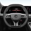 Чехол из кожи наппа на руль для MG 3SW, 4EV, 5, 6, 7, ZS и Scorpio