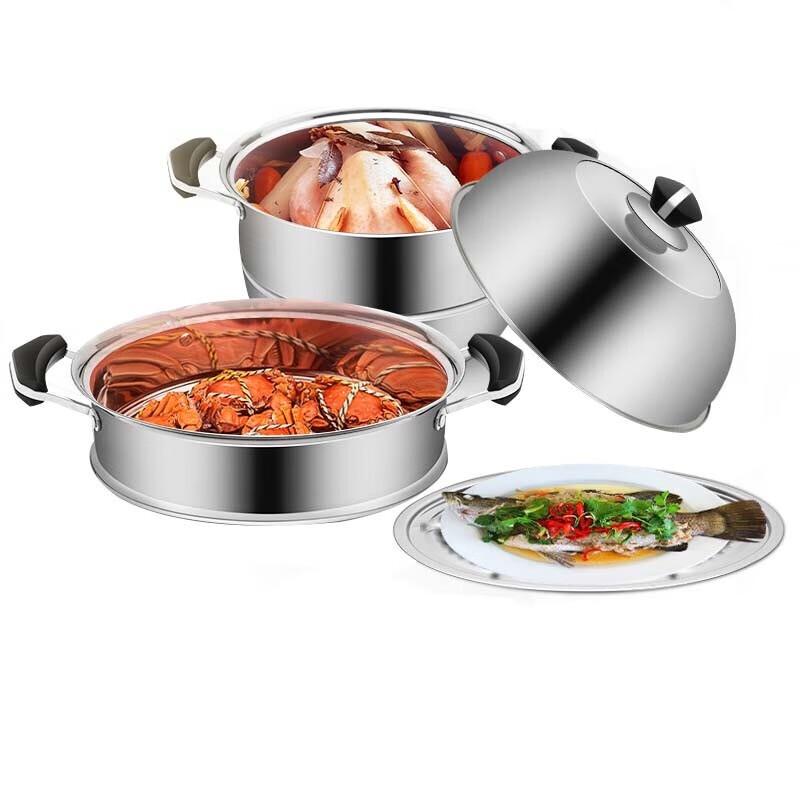 COOKER KING 3-слойная пароварка из нержавеющей стали