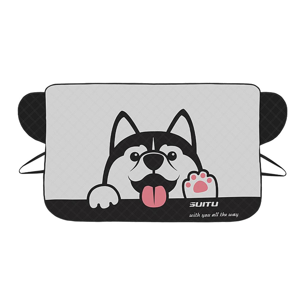 Подходит для снега, льда, солнца, мороза, 4-слойная защита, чехол для лобового стекла автомобиля