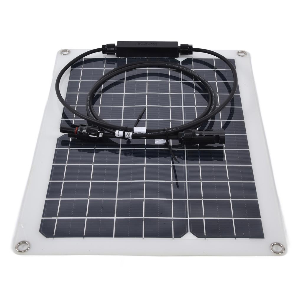 Solar Panel High Conversion Efficiency 15W 40A Low Light Efficiency Light High Stability Battery