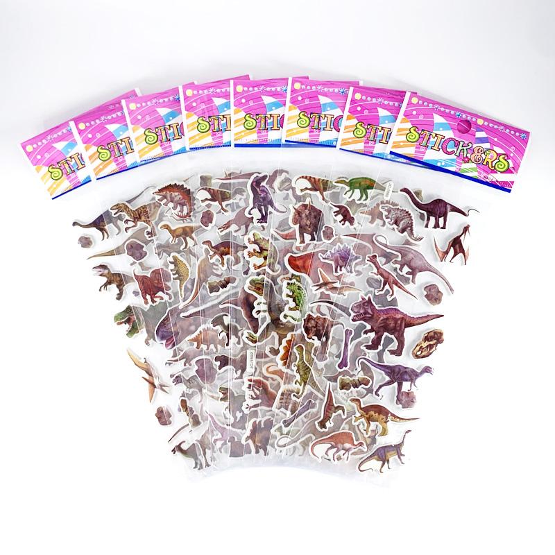 8 листов/компл., водонепроницаемые наклейки с животными из мультфильма, зоопарка, детский блокнот, украшение, наклейка для скрапбукинга, игрушка для детей, мальчиков и девочек