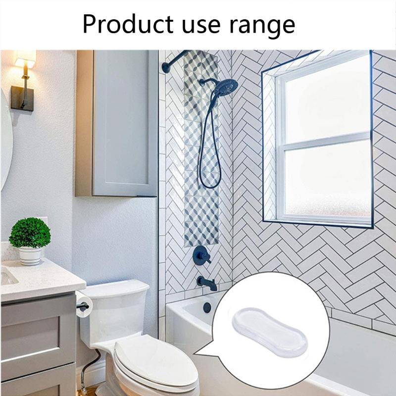 5 Pieces Toilet for Seat Bumpers Universal Toilet Lid Bumper Rubber Bumpers Self Adhesive Toilet Bumpers Used for Home H