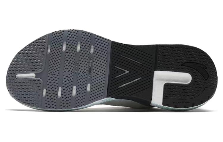 Men's Sneakers Anta Cushioning Abrasion Resistant Low top Training Shoes Men's White Gray