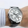 Emporio Armani AR2432 Мужские часы-хронограф с серебряным циферблатом