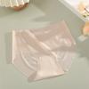 FINETOO Ice Silk Underwear for Women Comfort Seamless Panties Breathable Brief 5A Antibacterial Lingerie
