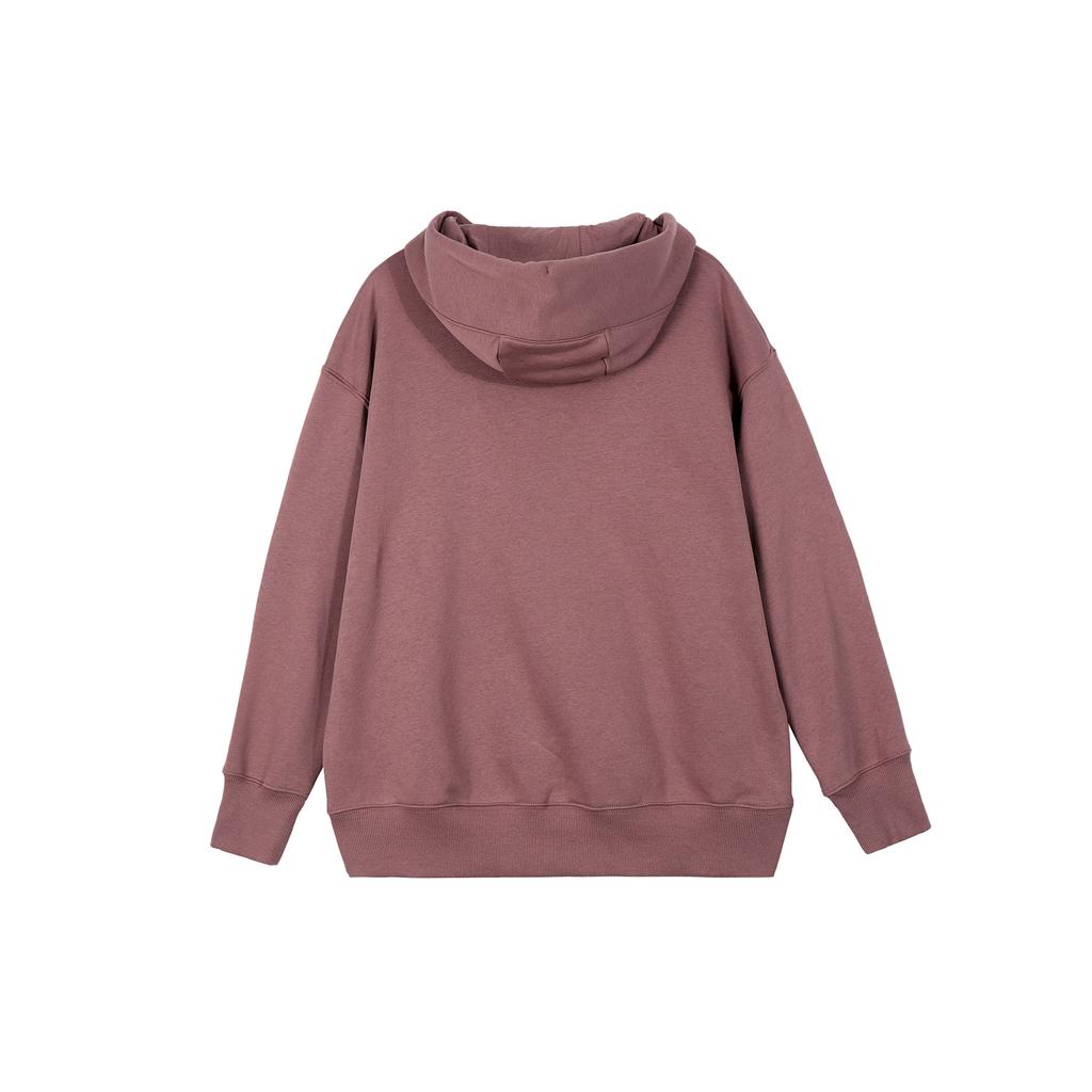 Nike Женская толстовка с капюшоном из флиса Phoenix, дымчато-серый фиолетовый DQ5861-208