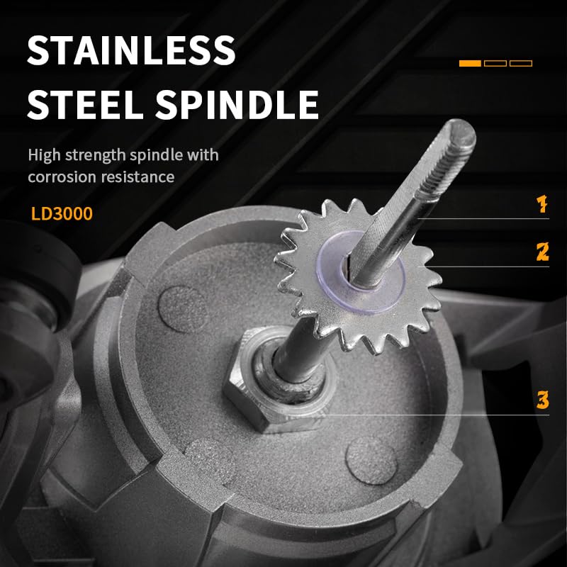 LD Спиннинговая катушка, Алюминиевая, Легкая и Хорошо продуманная, Серебристо-золотистая (ЛД4000)