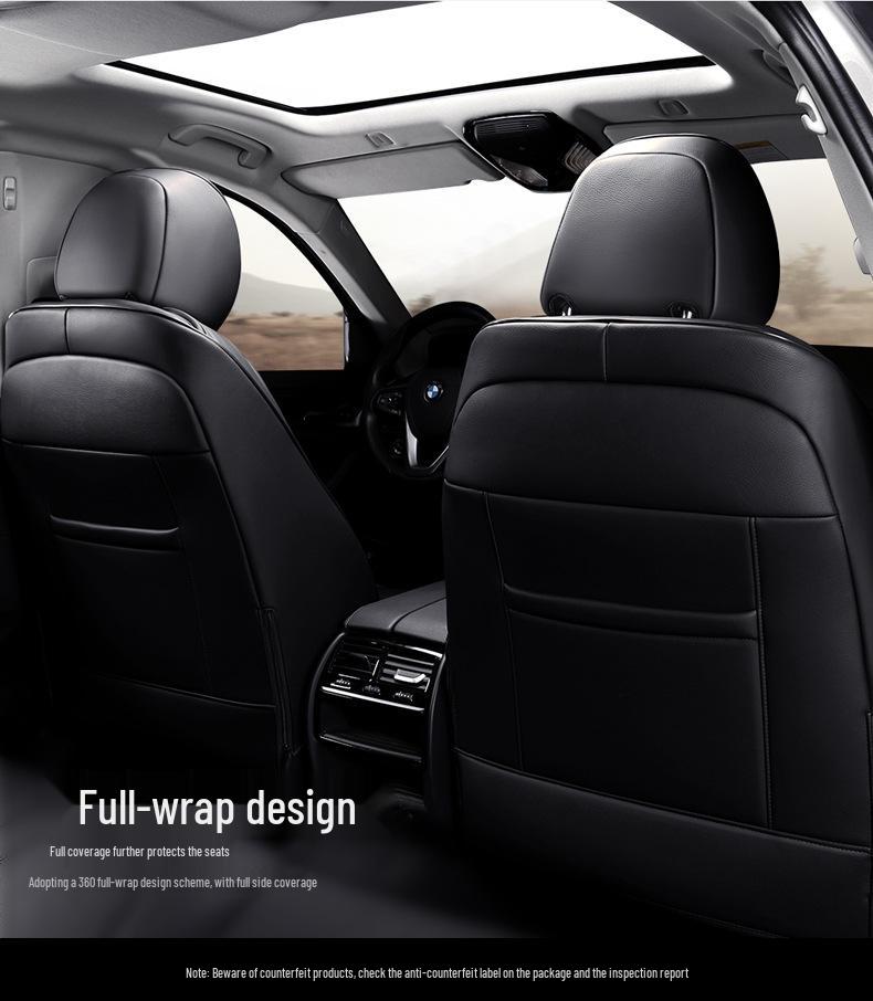 Genuine Leather Seat Cover for BMW X1, X3, X5, 3 Series, 5 Series, 525LI, 530LI, 1 Series