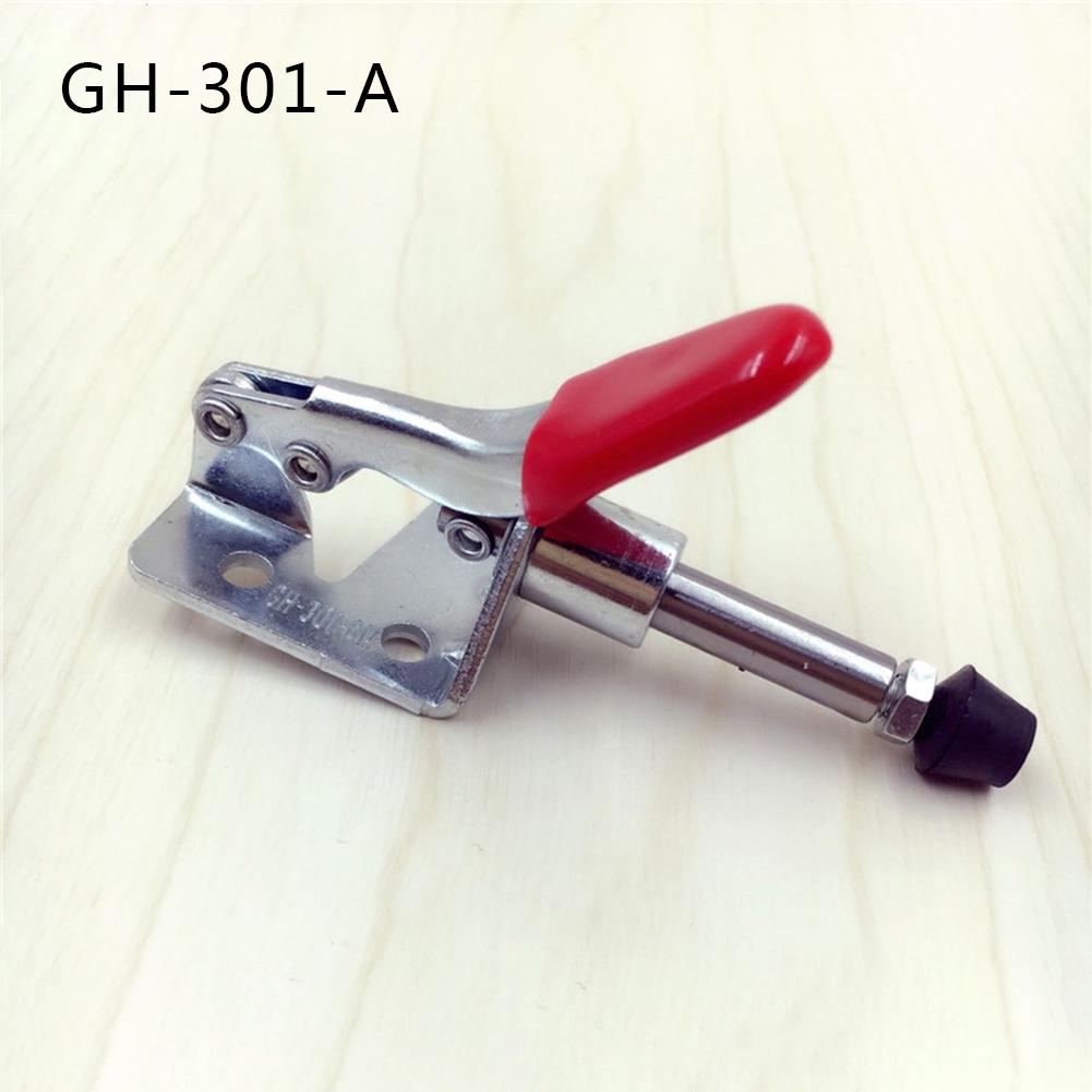Metal Quick Horizontal Clamp Toggle Clamp Push Pull Type Release Tools Stable clamping force GH-301-A GH-301-AM