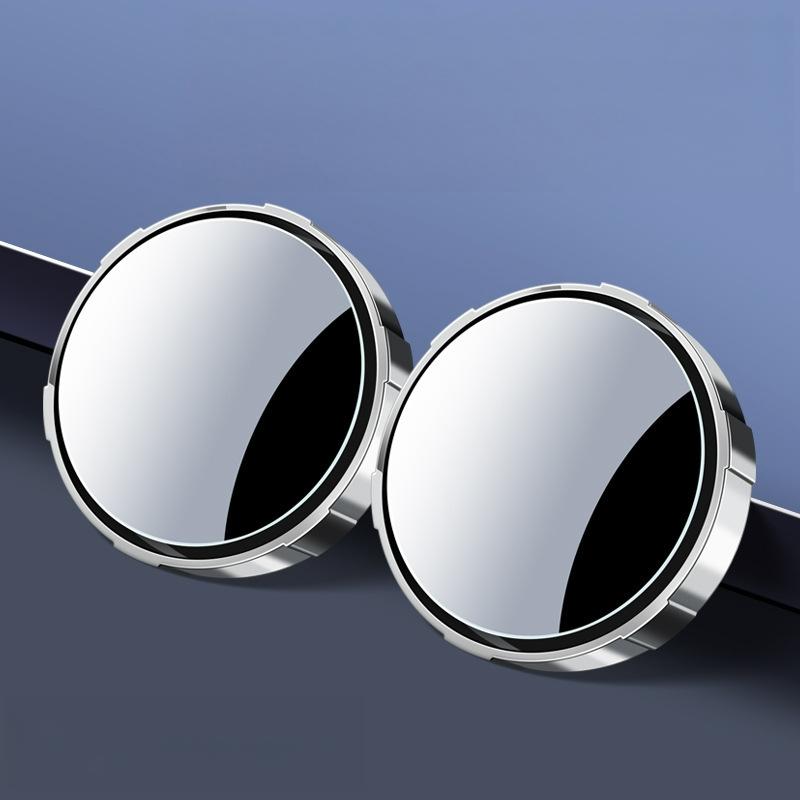 2pcs Car Blind Spot Mirror Rearview Mirror Rain Multifunctional 2-in-1 Rain Covering For Rainy Days Expanding View Safety Driv