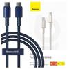 Baseus Tungsten Gold USB-C To USB-C Cable, 100W, 1M (Blue)