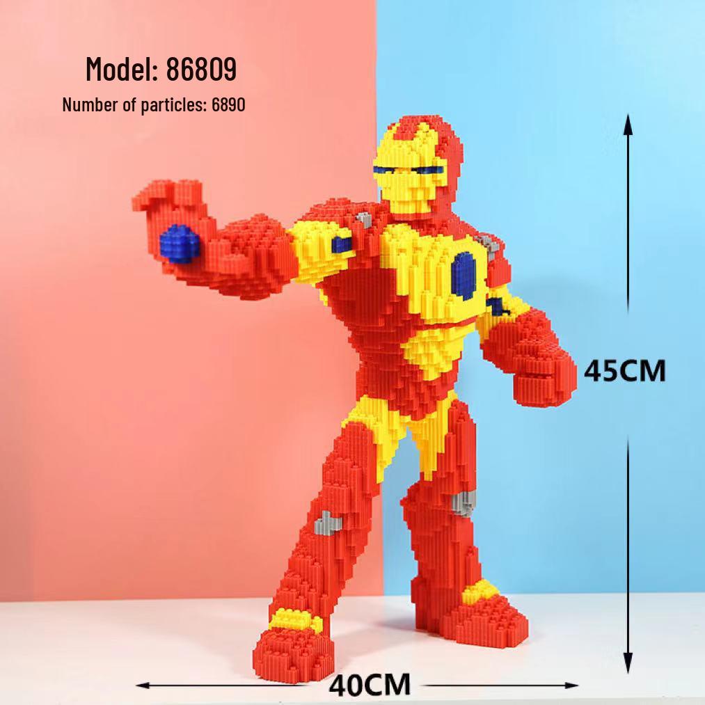 Совместимый Lego для девочек: Серия конструкторов «Злой Медведь» - Образовательные микро-конструкторы, соединяющиеся игрушки и подарки