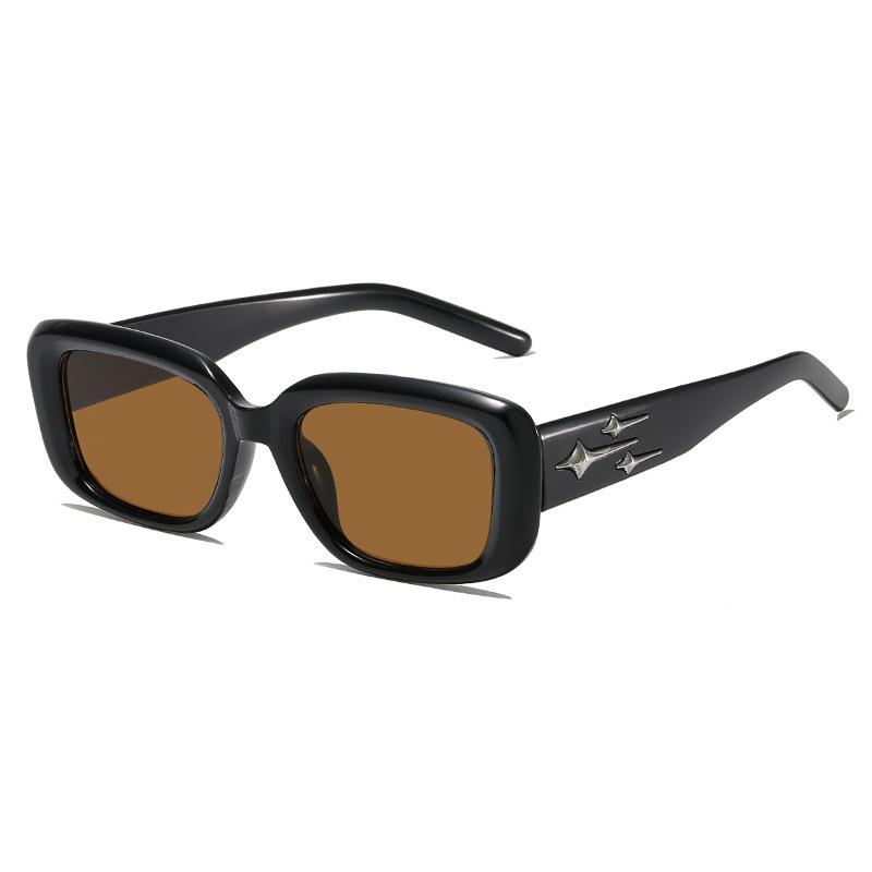Square Gradient Sun Glasses Luxury Brand Small Rectangle Sun Glasses Street Photo Sunglasses Sun Protection
