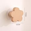 Cute Wooden Hook Woodiness Towel Rack New Wall Door Holder  Home Decoration