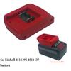Разъем-адаптер для аккумулятора Клеммная колодка Замена Для Einhell 4511396 451137 80*80 мм Подходит для: Электроинструменты для литографии
