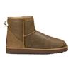 UGG Классические мини-сапоги из овчины, теплые, нескользящие, модные, универсальные, мужские, каштаново-коричневые 1007307-BJCE