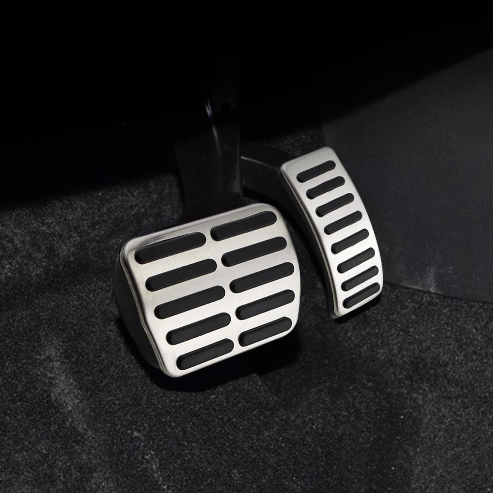 Накладки на педали автомобиля для Volkswagen VW Polo 6N 9N3 Golf 4 MK4 Bora Beetle RSi GTI R32 для Skoda Fabia Газ Тормоз Подставка для ноги Педаль