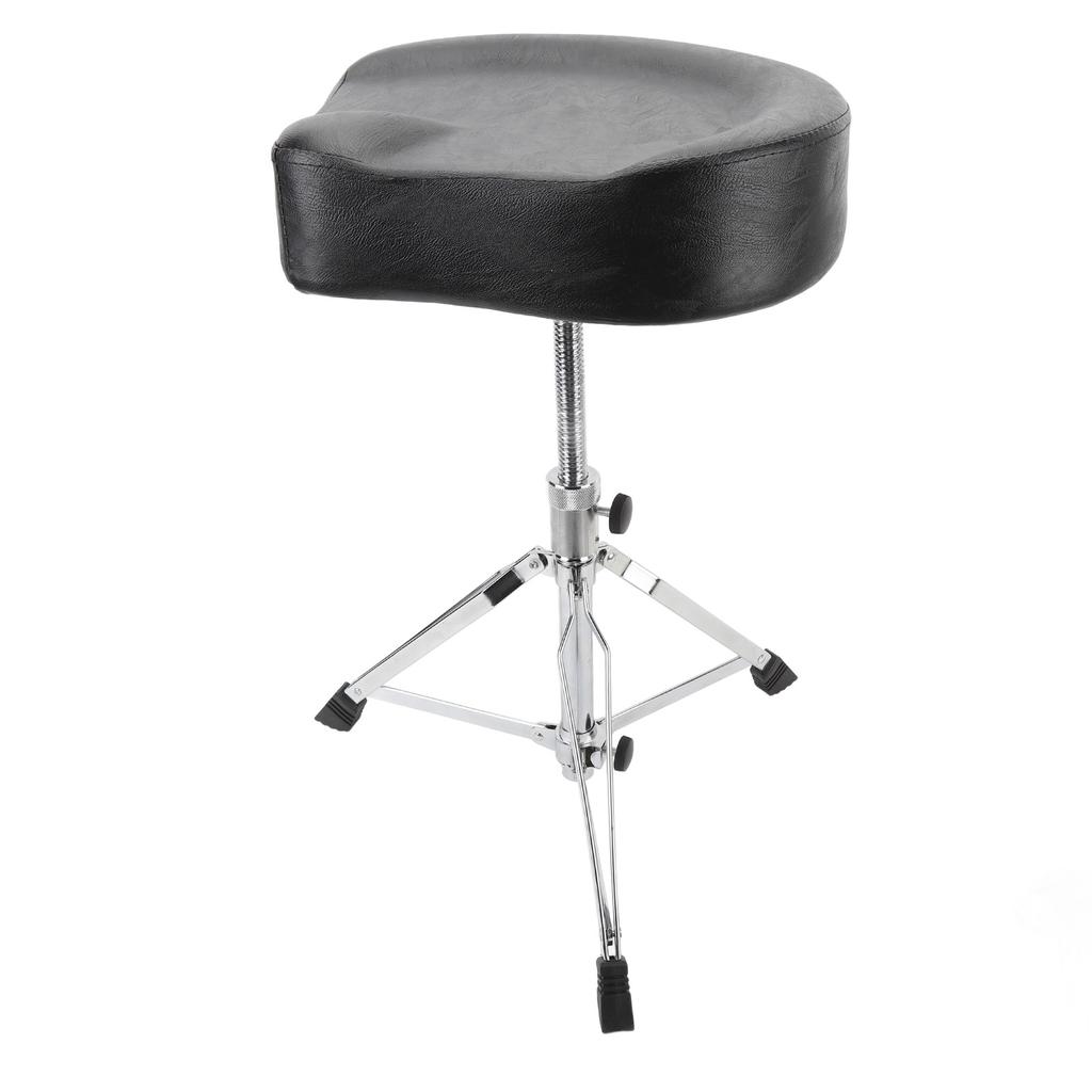 Барабанный трон с регулируемой высотой, мягкая двойная поддержка, нескользящие ножки, вращающийся барабанный стул