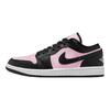 Jordan Air Jordan 1 Дышащие Низкие Винтажные Баскетбольные Кроссовки Женские Черно-Розовые IO3394-663