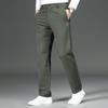 Men's Autumn/Winter Straight Fit Elastic Casual Pants