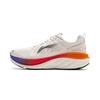New LINING Leisurely Running Shoes Men's Low Top Mist White ARSV027-2