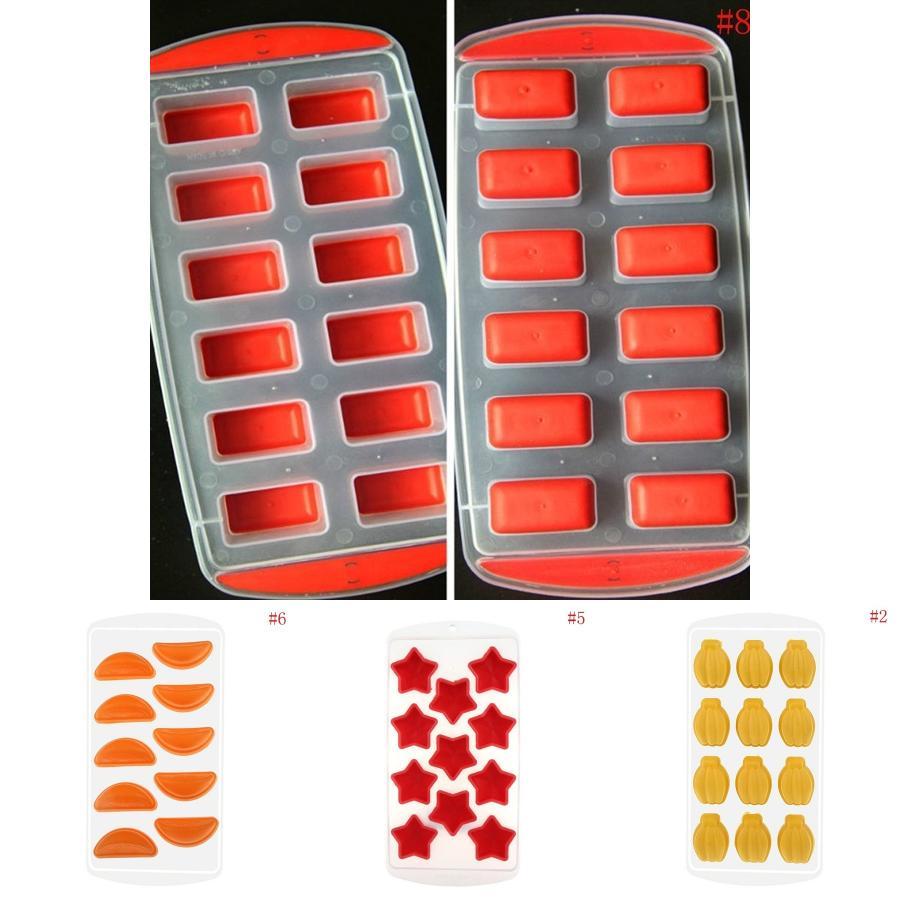 Versatile Silicone Mold For Chocolate Ice Cubes Fondant Soap Jello Candy Molding