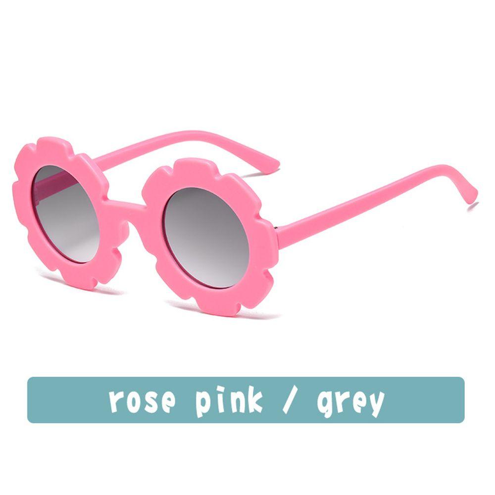 1pc Cute Fashion Trend Streetwear Eyewear Sun Glasses Vintage Flower Shape Children Sunglasses