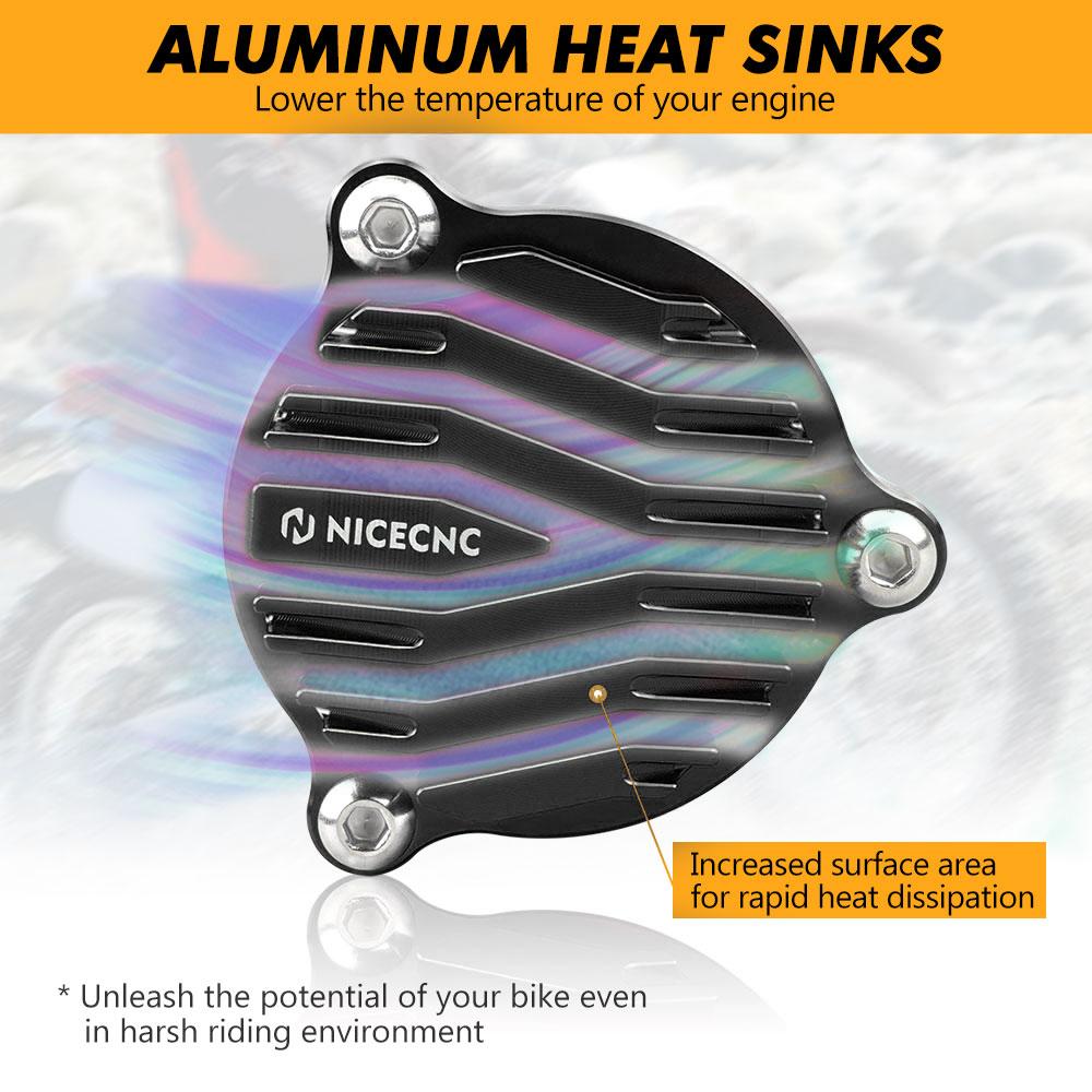 NICECNC For Honda XR650L XR 650L 650 L 1993-2025 2024 2023 2022 2021 2020 Motorcycle Engine Oil Filter Cover Guard Protector