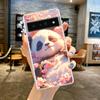 Phone Case For Google Pixel 9 8 7 6 9A 8A 7A 6A 5 4 5A 4A 3A Pro XL Soft Clear TPU Transparent Cover Cartoon panda