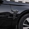 Для автомобиля BMW X1 Аксессуары Черный Карбон Крыло Автомобиля Боковые Вентиляционные Отверстия Воздухозаборник Решетка Наклейка Крышка
