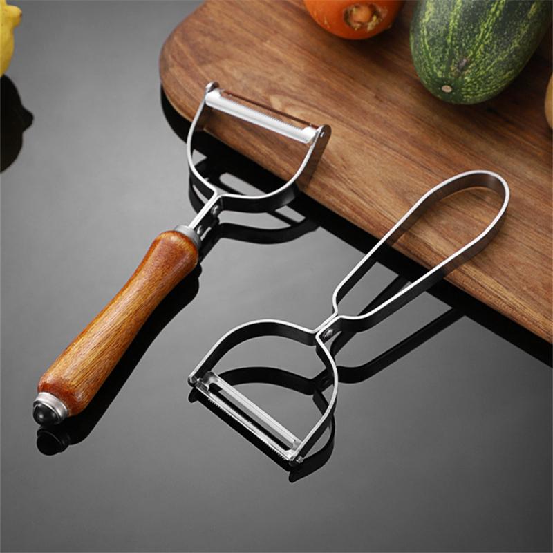 Измельчитель овощей из нержавеющей стали, многофункциональный нож для моркови, картофеля, фруктов, инструменты для ножей, терка для огурцов, кухонные гаджеты S