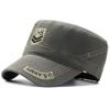 Men Cotton Military Caps Hat Outdoor Embroidered Army Flat Hat Camouflage Hat Beret Captain Trucker Cap Snapback Baseball Cap
