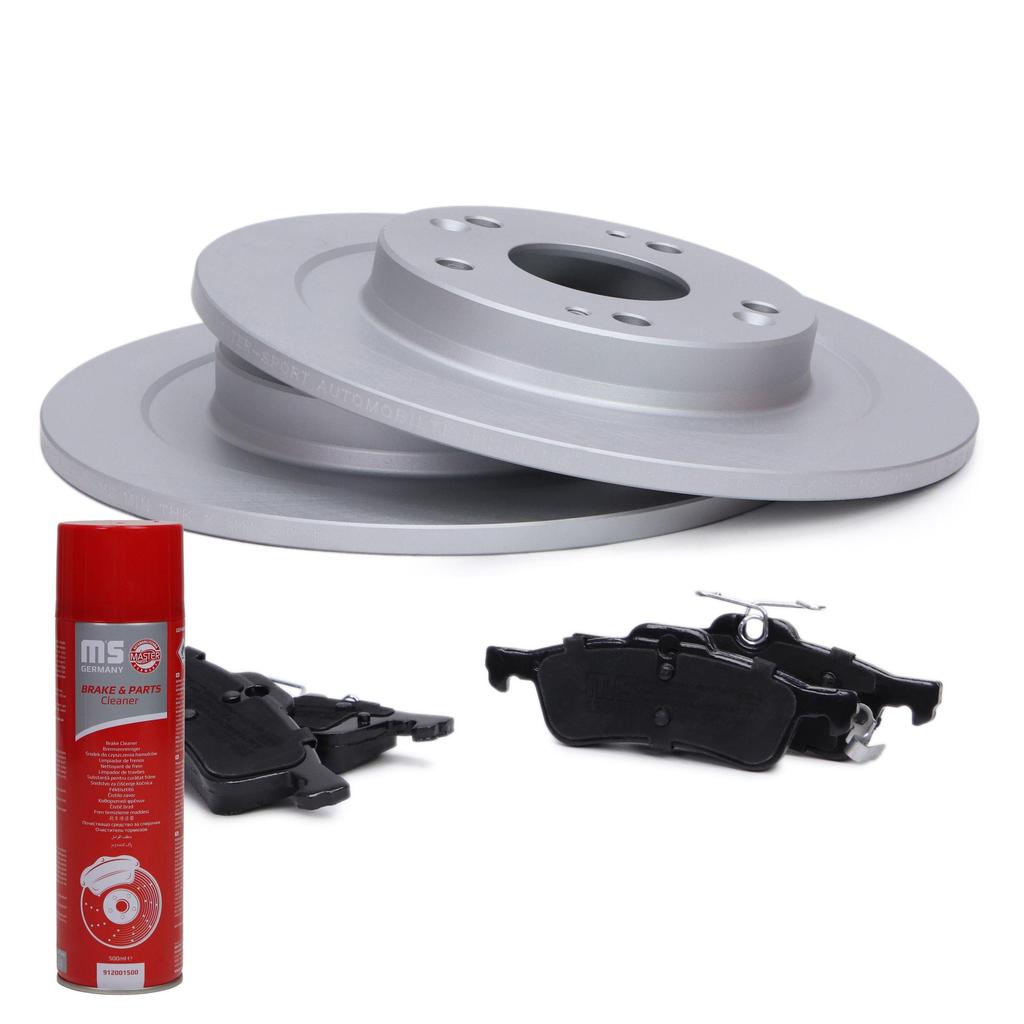 Rear Brake Discs + Pads 201053800