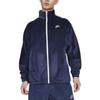 Nike Мужская куртка на молнии с воротником-стойкой и вышитым логотипом, синяя DA0032-410
