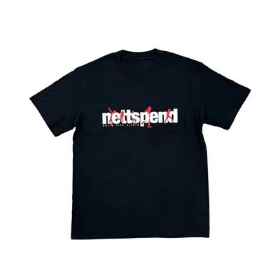 NETTSPEND CRISIS РАННЕЙ ЖИЗНИ МЕРЧ Футболка с коротким рукавом Ограниченная серия Дизайн татуировки тура Осень и зима Нижнее белье