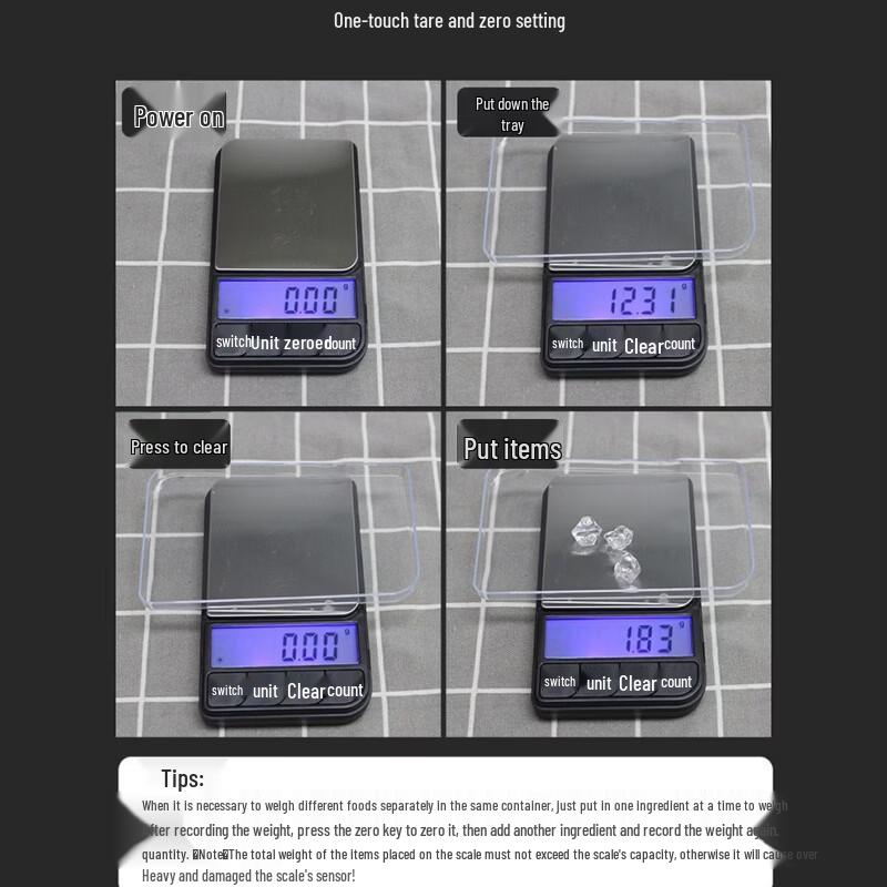 Yingheng Mini Digital Precision Scale (CN version)