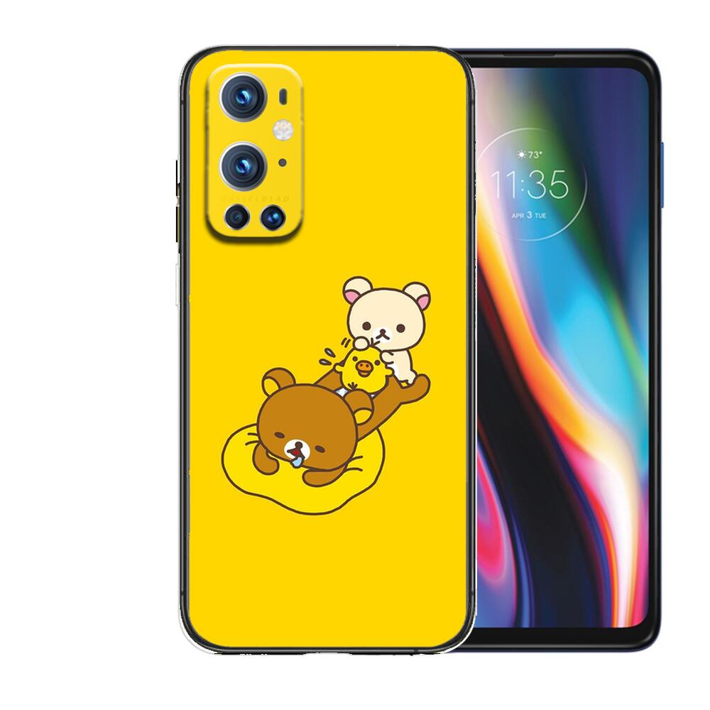 TOPLBPCS Cute Rilakkuma For OnePlus Nord N100 N10 5G 9 8 Pro 7 7Pro Case Phone Cover For OnePlus 7 Pro 1+7T 6T 5T 3T Case