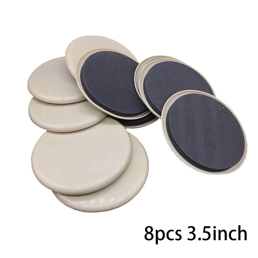 Круглые мебельные слайдеры Сверхпрочные слайдеры для перемещения мебели Ножки-накладки Защитники для пола