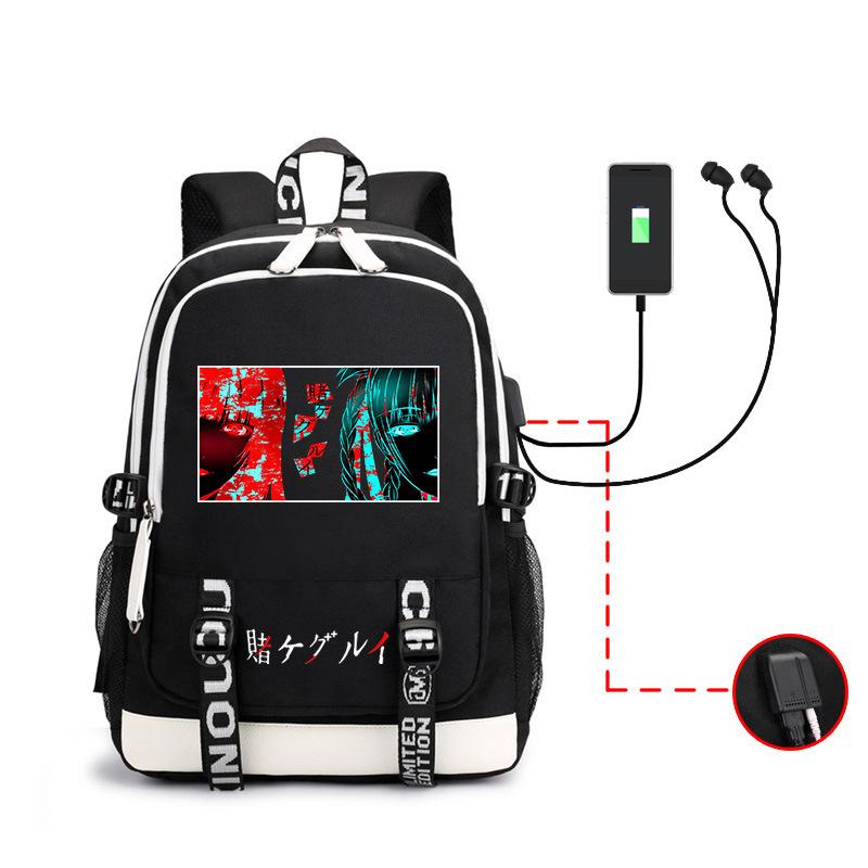 Школьный рюкзак, анимация, бездна азарта, периферийные многофункциональные USB-наушники, мужской деловой рюкзак большой вместимости