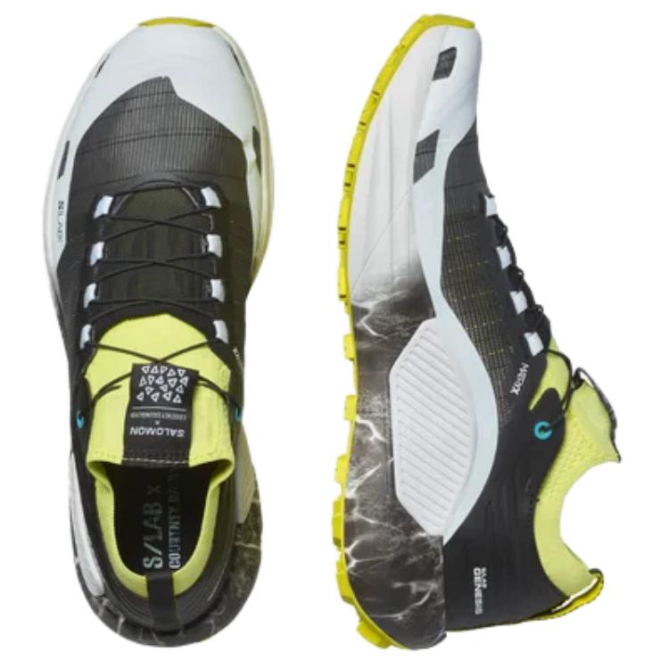 SALOMON S/Lab Genesis Soft Comfortable Non-Slip Wear-Resistant Low-Top Running Shoes Unisex Running Shoes Black L47720400