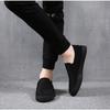 Cloth Shoes Men's Four Seasons Men's Shoes Korean Version Canvas Shoes Casual Shoes Black Board Shoes One Pedal Lazy Shoes