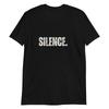 The Power of Silence: Contemplative Text T-Shirt